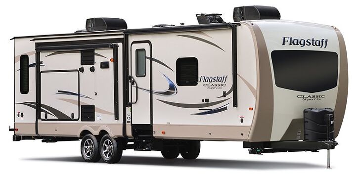 2017 Forest River RV Flagstaff Classic Super Lite 831clbss